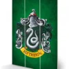 Harry Potter - Slytherin Crest - Impression Sur Bois 20x29.5 -Magasin De Jouets harry potter slytherin crest impression sur bois 20x295 1