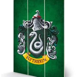 Harry Potter - Slytherin Crest - Impression Sur Bois 20x29.5 -Magasin De Jouets harry potter slytherin crest impression sur bois 20x295 5e5f01291f42e