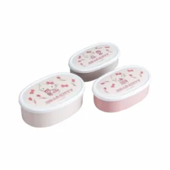Hello Kitty Set De 3 Bento Box Kitty-chan