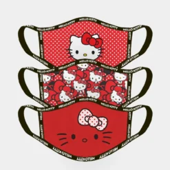 Hello Kitty - Standard Facemasks (3 Pack)