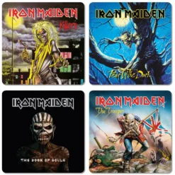 Iron Maiden Pack 4 Sous-verres