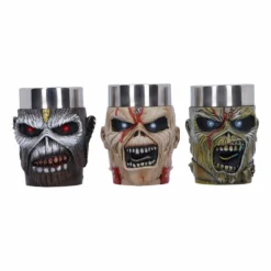 NEMESIS NOW Iron Maiden Set 3 Verres à Shot Eddie