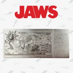 FANATTIK Jaws - Régate D'amity - Ticket Plaqué Argent Collector -Magasin De Jouets jaws regate d amity ticket plaque argent collector 5f606c1e6ec55