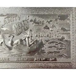 FANATTIK Jaws - Régate D'amity - Ticket Plaqué Argent Collector -Magasin De Jouets jaws regate d amity ticket plaque argent collector 5f606c1f56cd5