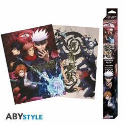 Jujutsu Kaisen - Groupe Et écoles - Set 2 Chibi Posters '52x38'