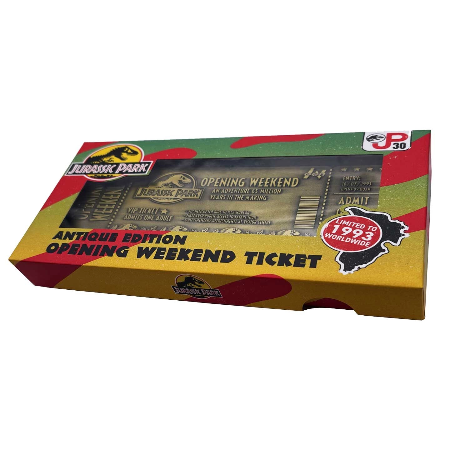 FANATTIK Jurassic Park - 30ème Anniversaire - Ticket Edition Limitée 7 FANATTIK Jurassic Park - 30ème Anniversaire - Ticket Edition Limitée – Image 5