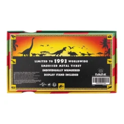 FANATTIK Jurassic Park - 30ème Anniversaire - Ticket Edition Limitée 13 FANATTIK Jurassic Park - 30ème Anniversaire - Ticket Edition Limitée -Magasin De Jouets jurassic park 30eme anniversaire ticket edition limitee 6407fa822750d