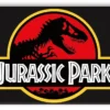Jurassic Park - Logo - Aimant 6.3x8.9cm -Magasin De Jouets jurassic park logo aimant 63x89cm