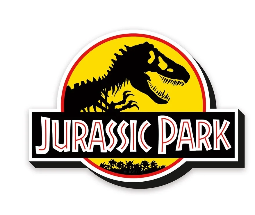 Jurassic Park - Logo - Gros Aimant 3 Jurassic Park - Logo - Gros Aimant