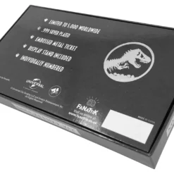 FANATTIK Jurassic Park : Opening Weekend - Ticket Plaqué Argent Collector -Magasin De Jouets jurassic park opening weekend ticket plaque argent collector 640ad4608e21b