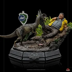 Jurassic Park Statuette 1/10 Art Scale Dennis Nedry Meets The Dilophosaurus 21 Cm -Magasin De Jouets jurassic park statuette 110 art scale dennis nedry meets the dilophosaurus 21 cm 6295d784a3b4d