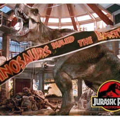 Jurassic Park - T-rex Bannière - Aimant 6.3x8.9cm