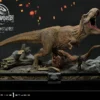 Jurassic World: Fallen Kingdom Statuette 1/15 T-rex & Carnotaurus 90 Cm -Magasin De Jouets jurassic world fallen kingdom statuette 115 t rex carnotaurus 90 cm