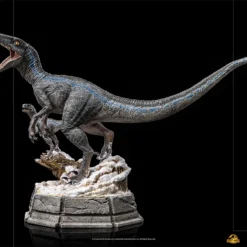 Jurassic World Le Monde D'après Statuette 1/10 Deluxe Art Scale Blue And Beta 20 Cm -Magasin De Jouets jurassic world le monde d apres statuette 110 deluxe art scale blue and beta 20 cm 6295d65328a98