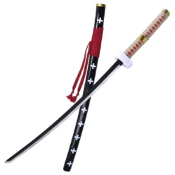 Katana En Acier Kikoku Lame Maudite De Trafalgar Law XXL - One Piece