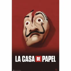 La Casa De Papel - Masque - Poster 61x91.5cm