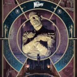 FANATTIK La Momie Lithographie Limited Edition 42 X 30 Cm