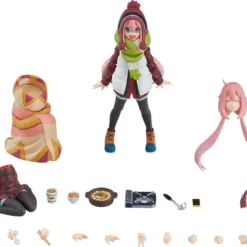Max Factory Laid-back Camp Figurine Figma Nadeshiko Kagamihara Dx Edition 13 Cm