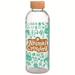 Large Glass Bottle - Animal Cros
