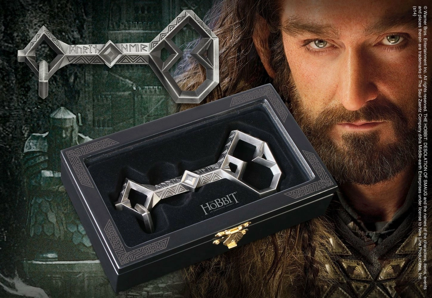 Noble Collection Le Hobbit Un Voyage Inattendu Réplique 1/1 Clé D´erebor 14 Cm 3 Noble Collection Le Hobbit Un Voyage Inattendu Réplique 1/1 Clé D´erebor 14 Cm