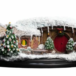 Weta Workshop Le Hobbit Un Voyage Inattendu Statuette 35 Chemin Des Trous-du-talus Christmas Edition 7 Cm