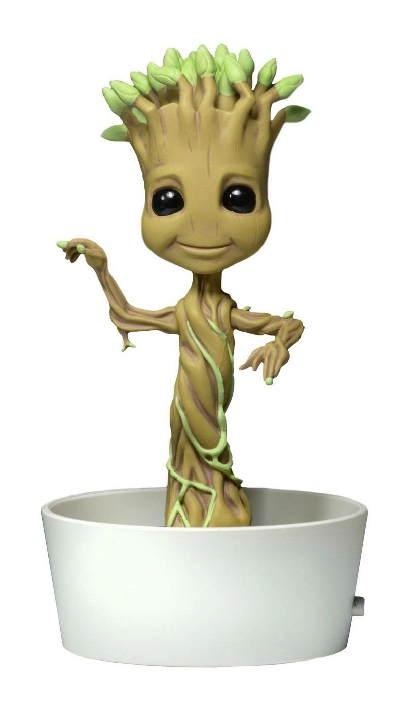 NECA Les Gardiens De La Galaxie Body Knocker Bobble Figure Dancing Potted Groot 15 Cm 3 NECA Les Gardiens De La Galaxie Body Knocker Bobble Figure Dancing Potted Groot 15 Cm
