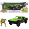 Les Tortues Ninjas - Raphael & 1967 Corvette Camaro - 1:24 -Magasin De Jouets les tortues ninjas raphael 1967 corvette camaro 124