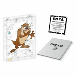 FANATTIK Looney Tunes Lithographie Limited Edition Fan-cel Tazmanian Devil 36 X 28 Cm