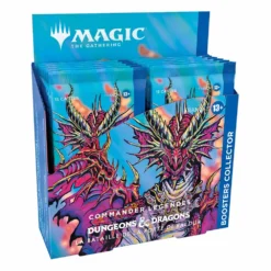 Wizards Of The Coast Magic The Gathering Commander Légendes : La Bataille De La Porte De Baldur Présentoir Boosters Collectors (12) Francais