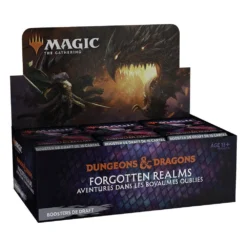 Wizards Of The Coast Magic The Gathering D&d Forgotten Realms Présentoir Boosters De Draft (36) Francais