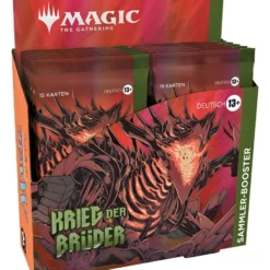 Wizards Of The Coast Magic The Gathering Krieg Der Brüder Présentoir Boosters Collectors (12) Allemand