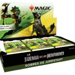 Wizards Of The Coast Magic The Gathering La Guerra De Los Hermanos Présentoir Boosters Jumpstart (18) Espagnol