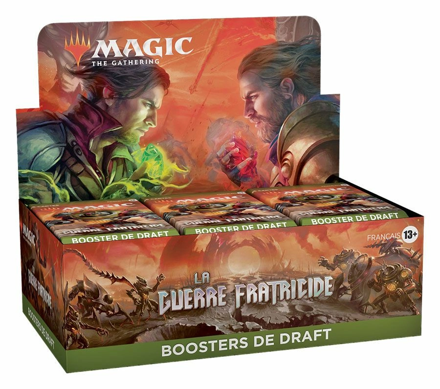 Wizards Of The Coast Magic The Gathering La Guerre Fratricide Présentoir Boosters De Draft (36) Francais 3 Wizards Of The Coast Magic The Gathering La Guerre Fratricide Présentoir Boosters De Draft (36) Francais