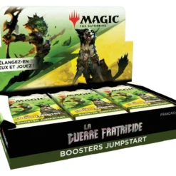 Wizards Of The Coast Magic The Gathering La Guerre Fratricide Présentoir Boosters Jumpstart (18) Francais