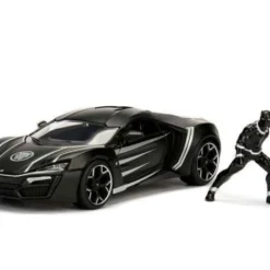 Jada Toys Marvel 1/24 Black Panther & 2017 Lykan Hypersport Métal