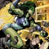 Marvel All New - Magnetic Metal Poster 15x10 - She-hulk (s) -Magasin De Jouets marvel all new magnetic metal poster 15x10 she hulk s 5b869000ded87