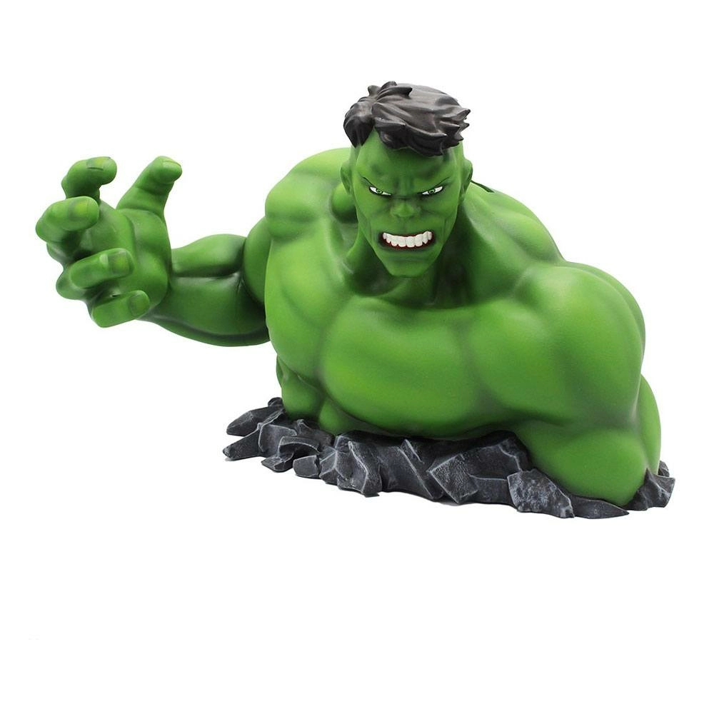 Marvel Buste / Tirelire Hulk 20 X 36 Cm 3 Marvel Buste / Tirelire Hulk 20 X 36 Cm