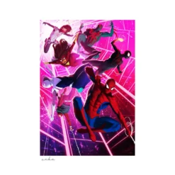 Marvel Comics Impression Art Print Heroes Of The Spider-verse 46 X 61 Cm - Non Encadrée