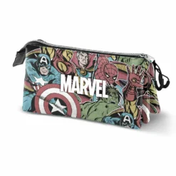 Marvel - Heroes - Trousse Triple '23x11x7cm'