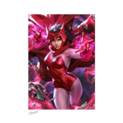 Marvel Impression Art Print Scarlet Witch 46 X 61 Cm - Non Encadrée