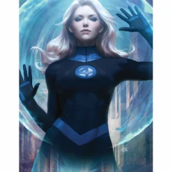 Marvel Impression Art Print Sue Storm: Invisible Woman 46 X 61 Cm - Non Encadrée