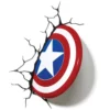 Marvel - Lampe Decorative 3d - Captain America Shield -Magasin De Jouets marvel lampe decorative 3d captain america shield