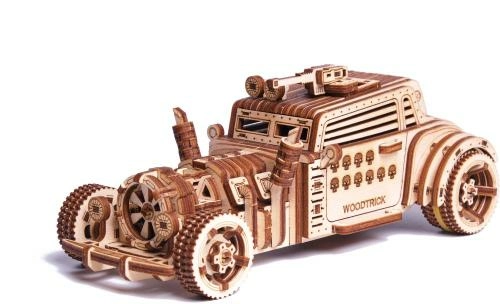 Mécanisme 3d En Bois - Voiture Apocalyptique- 280pcs 3 Mécanisme 3d En Bois - Voiture Apocalyptique- 280pcs