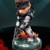 First 4 Figures Metal Gear Solid Figurine Superdeformed Snake - 20 Cm -Magasin De Jouets metal gear solid figurine superdeformed snake 20 cm