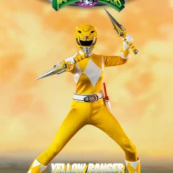 ThreeZero Mighty Morphin Power Rangers Figurine Figzero 1/6 Yellow Ranger 30 Cm