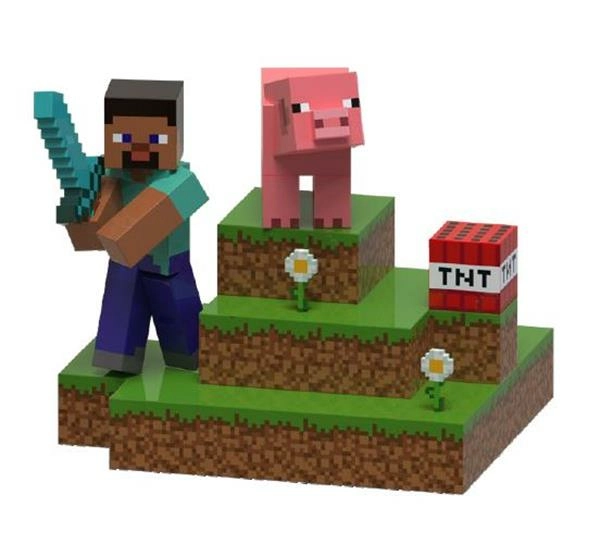 Minecraft - Lampe Figurative 3 Minecraft - Lampe Figurative