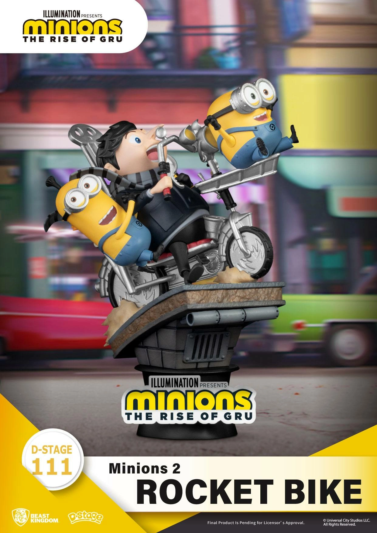 BEAST KINGDOM Minions 2 Diorama Pvc D-stage Rocket Bike 15 Cm 3 BEAST KINGDOM Minions 2 Diorama Pvc D-stage Rocket Bike 15 Cm