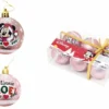 Minnie - Rose - Pack 6 Boules De Noël - 8 Cm -Magasin De Jouets minnie rose pack 6 boules de noel 8 cm