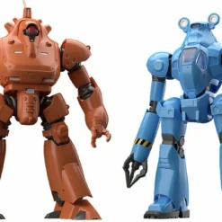 GOOD SMILE COMPANY Mobile Police Patlabor Figurines Plastic Model Kit Moderoid 1/60 Hl-98 Hercules 21 & Asv99 Boxer 12 Cm