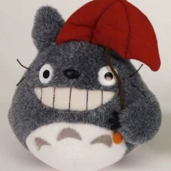 Mon Voisin Totoro - Totoro Red Umbrella - Peluche 15cm